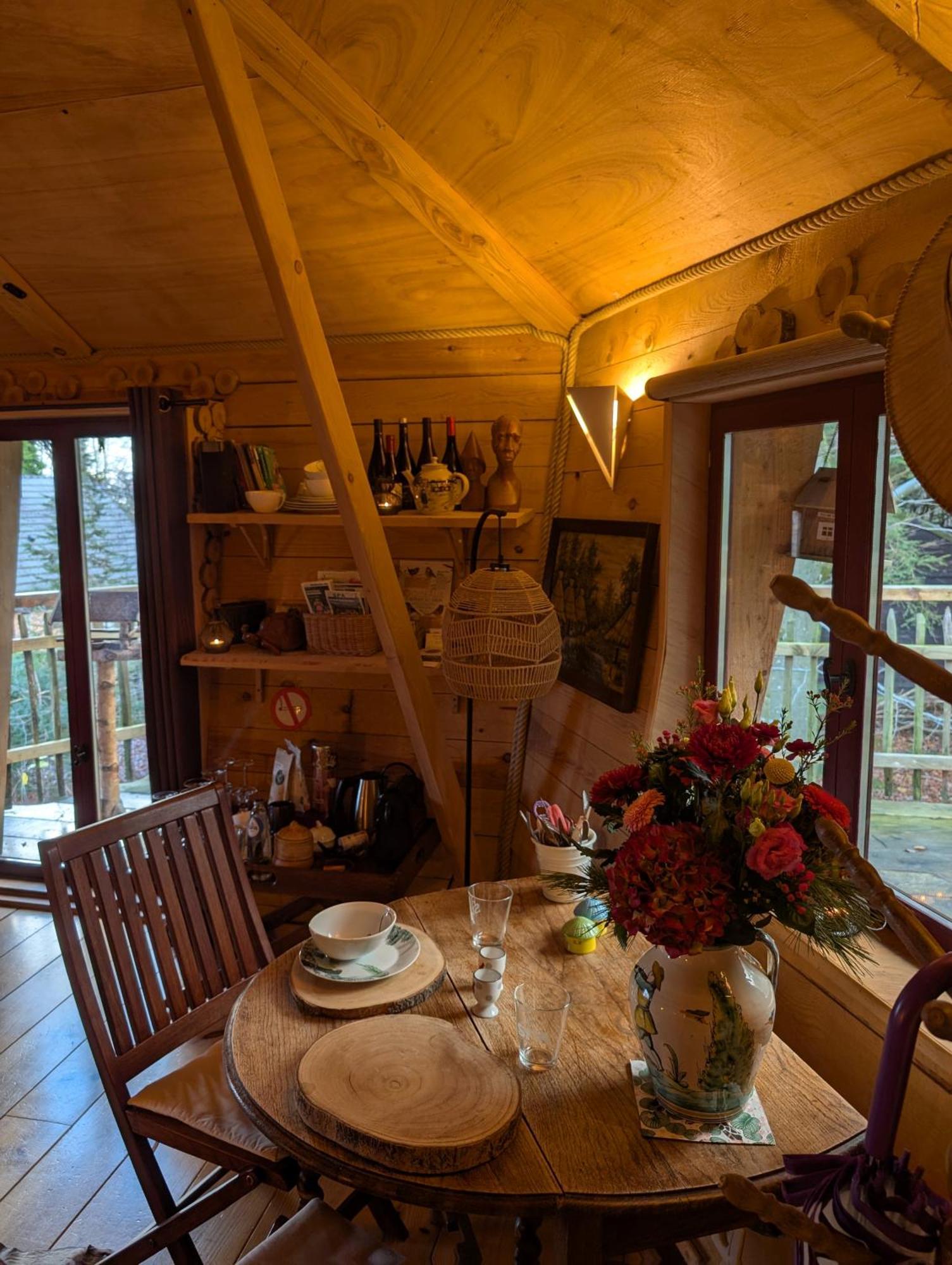 B&B La Cabane Du Bois Dormant Спа Екстериор снимка